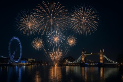 LON: Guy Fawkes Night Fireworks at the Thames