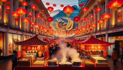 BHX: Birmingham's Chinese Quarter Comes Alive With Dragon Dances and Festive Feasts for Lunar New Year Celebrations