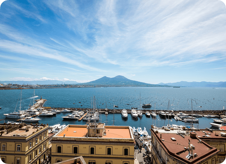 Business class travel to Naples
