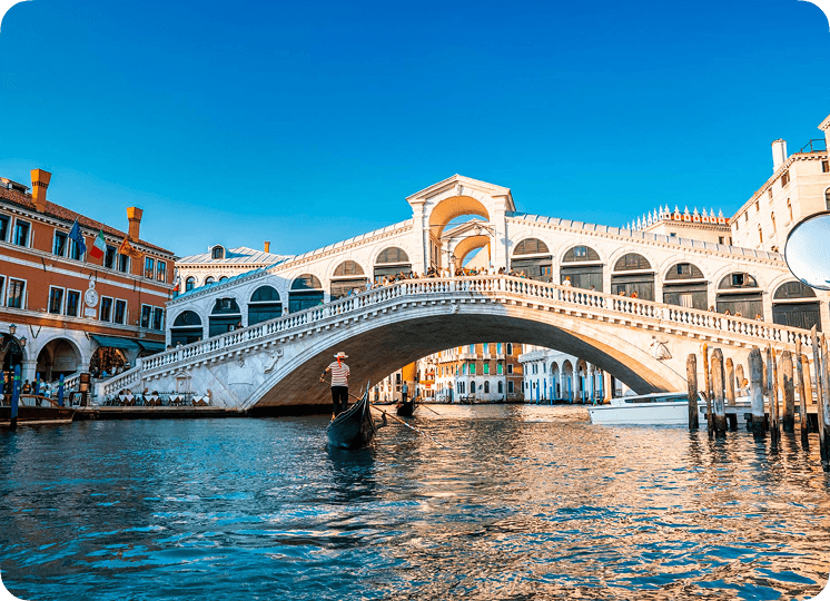 Business class travel to Venice